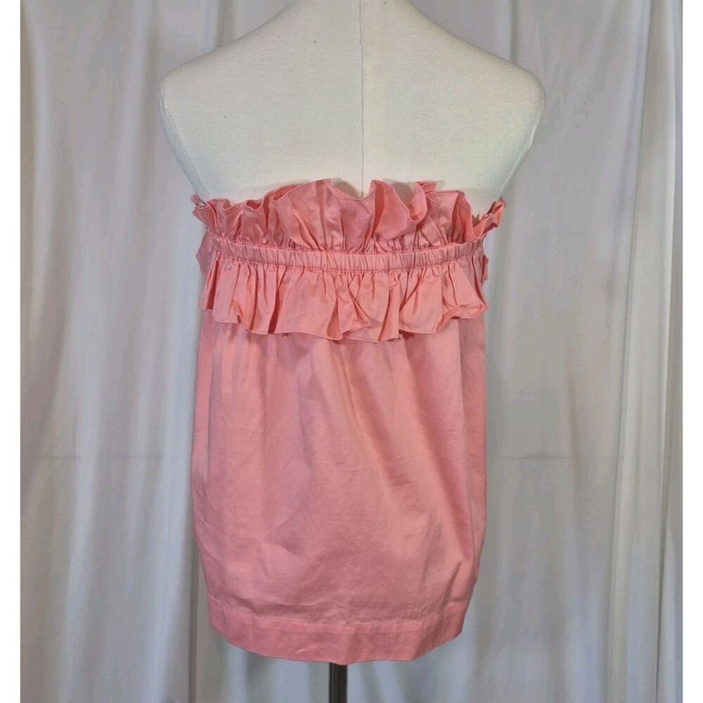 Trina Turk Prosper Organic Cotton Pink Top NWT Large - Picture 6 of 10